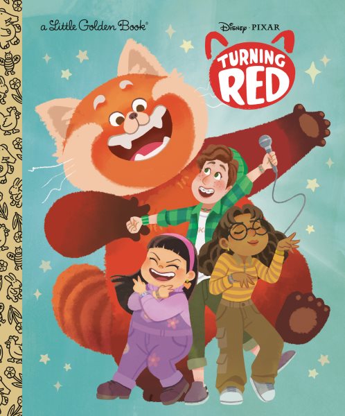 Disney Pixar Turning Red Little Golden Book Graphic Novels published by Golden Books