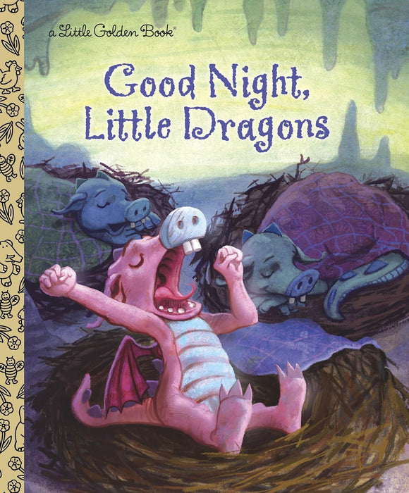 Good Night, Little Dragons Little Golden Book (Hardcover) Graphic Novels published by Golden Books