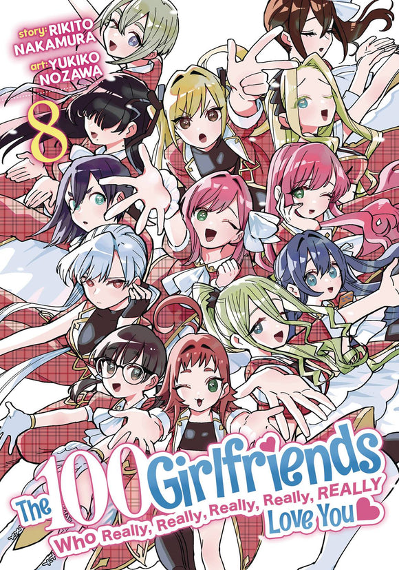 100 Girlfriends Who Really Love You (Manga) Vol 08 (Mature) Manga published by Ghost Ship
