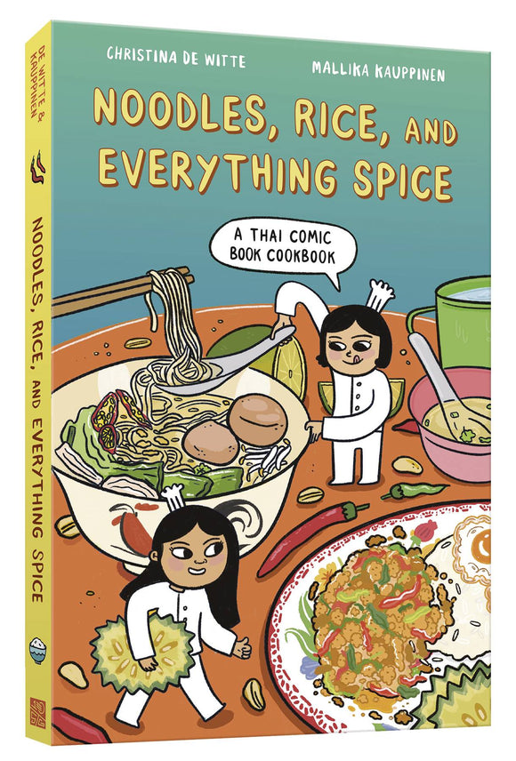 Noodles Rice & Everything Spice Cookbook Gn Graphic Novels published by Ten Speed Press
