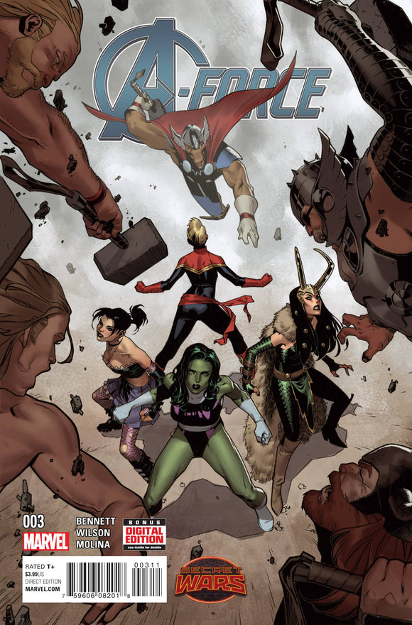 A-Force (2015 Marvel) (1st Series) #3 Comic Books published by Marvel Comics