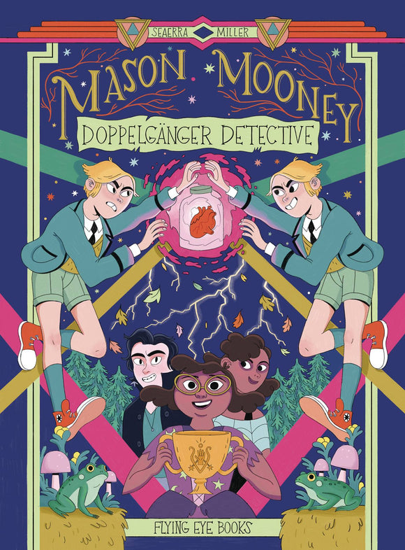 Mason Mooney Gn Doppelganger Detective Graphic Novels published by Nobrow - Flying Eye Books