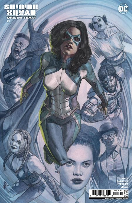Suicide Squad Dream Team (2024 DC) #1 (Of 4) Cvr B Riccardo Federici Card Stock Variant Comic Books published by Dc Comics