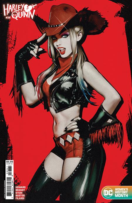 Harley Quinn (2021 DC) (4th Series) #38 Cvr C Sozomaika Womens History Month Card Stock Variant Comic Books published by Dc Comics