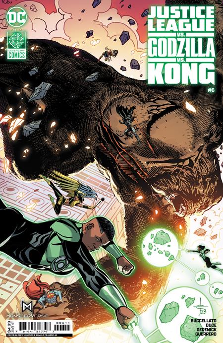 Justice League vs. Godzilla vs. Kong (2023 DC) #6 (Of 7) Cvr A Drew Edward Johnson Comic Books published by Dc Comics
