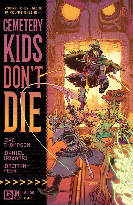 Cemetery Kids Dont Die (2024 Oni Press) #2 (Of 4) Cvr A Daniel Irizarri (Mature) Comic Books published by Oni Press