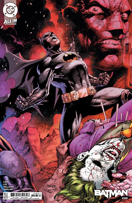 Batman (2016 Dc) (3rd Series) #158 Cvr C Jim Lee & Scott Williams Connecting Card Stock Variant (2 Of 2) Comic Books published by Dc Comics