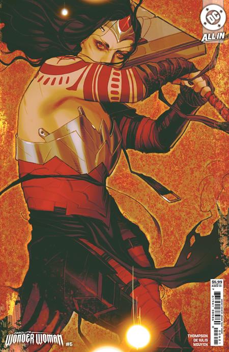 Absolute Wonder Woman (2024 DC) #6 Cvr D Joshua Sway Swaby Card Stock Variant Comic Books published by Dc Comics