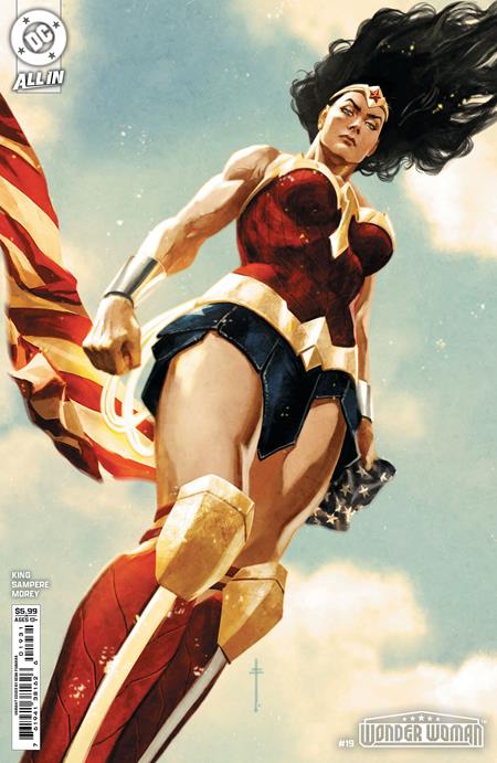 Wonder Woman (2023 DC) (6th Series) #19 Cvr C Sebastian Fiumara Card Stock Variant Comic Books published by Dc Comics