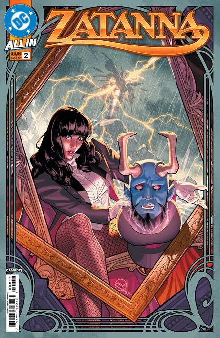 Zatanna (2025 DC) (3rd Series) #2 (Of 6) Cvr A Jamal Campbell Comic Books published by Dc Comics