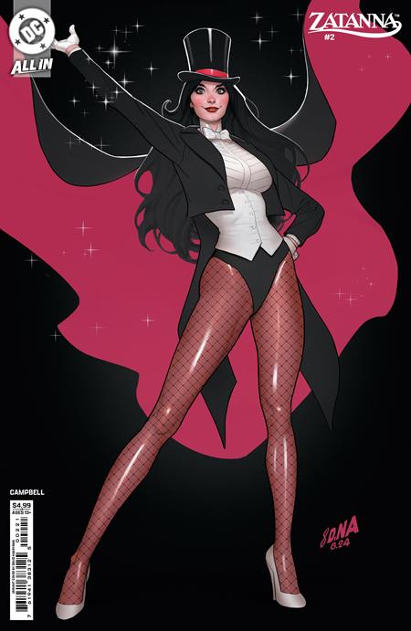 Zatanna (2025 DC) (3rd Series) #2 (Of 6) Cvr B David Nakayama Card Stock Variant Comic Books published by Dc Comics