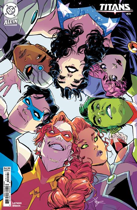 Titans (2023 DC) (4th Series) #21 Cvr C Amy Reeder Card Stock Variant Comic Books published by Dc Comics
