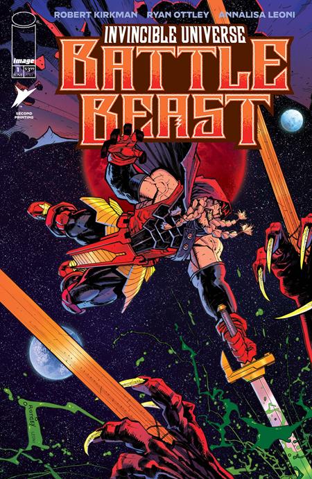 Invincible Universe Battle Beast (2025 Image) #1 2nd Ptg Cvr A Ryan Ottley Comic Books published by Image Comics