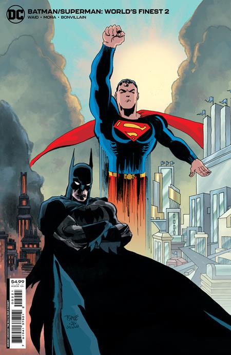 Batman Superman World's Finest (2022 DC) (2nd Series) #2 Cvr B Tim Sale Card Stock Variant Comic Books published by Dc Comics