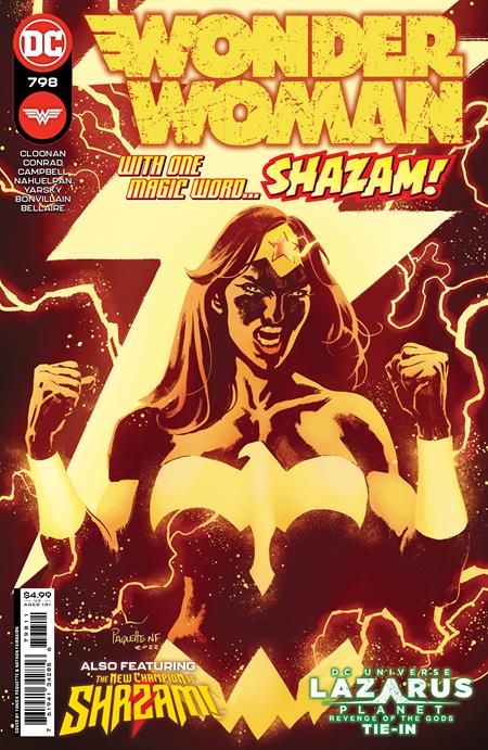 Wonder Woman (2016 Dc) (5th Series) #798 Cvr A Yanick Paquette (Revenge Of The Gods) Comic Books published by Dc Comics