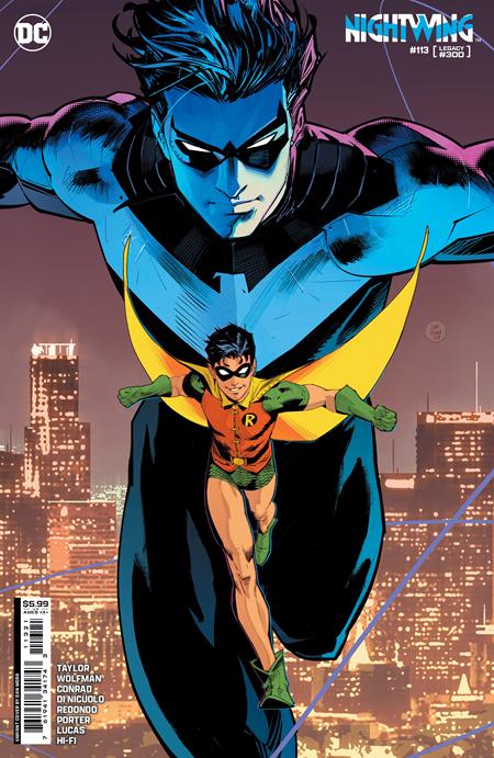 Nightwing (2016 Dc) (3rd Series) #113 Cvr B Dan Mora Card Stock Variant Comic Books published by Dc Comics