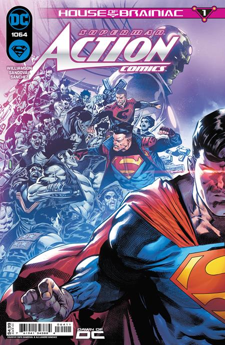 Action Comics (2016 Dc) (3rd Series) #1064 Cvr A Rafa Sandoval Connecting Variant Comic Books published by Dc Comics