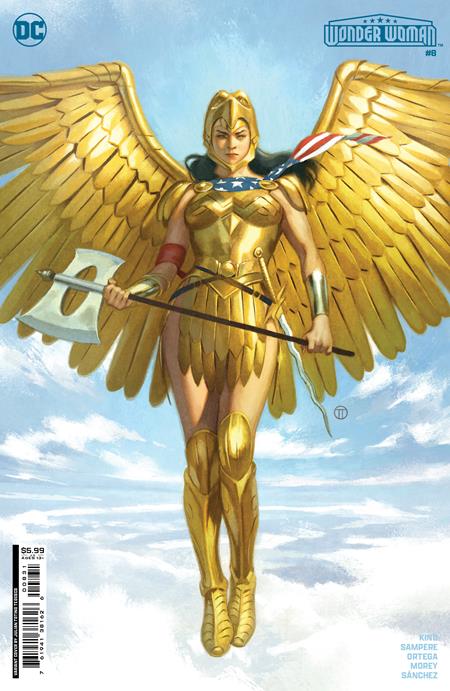 Wonder Woman (2023 DC) (6th Series) #8 Cvr B Julian Totino Tedesco Card Stock Variant Comic Books published by Dc Comics