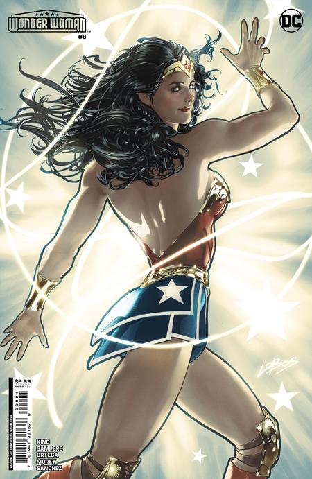 Wonder Woman (2023 DC) (6th Series) #8 Cvr C Pablo Villalobos Card Stock Variant Comic Books published by Dc Comics