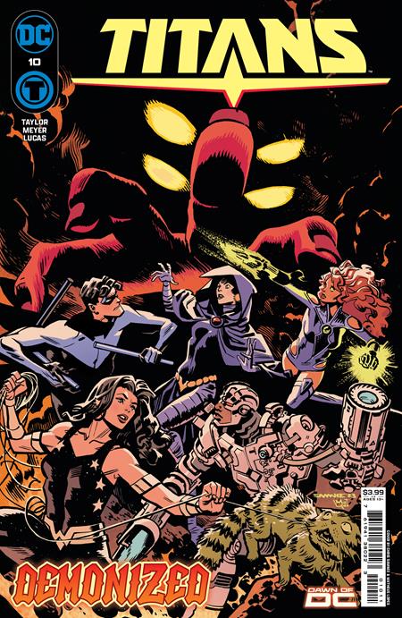 Titans (2023 DC) (4th Series) #10 Cvr A Chris Samnee Comic Books published by Dc Comics