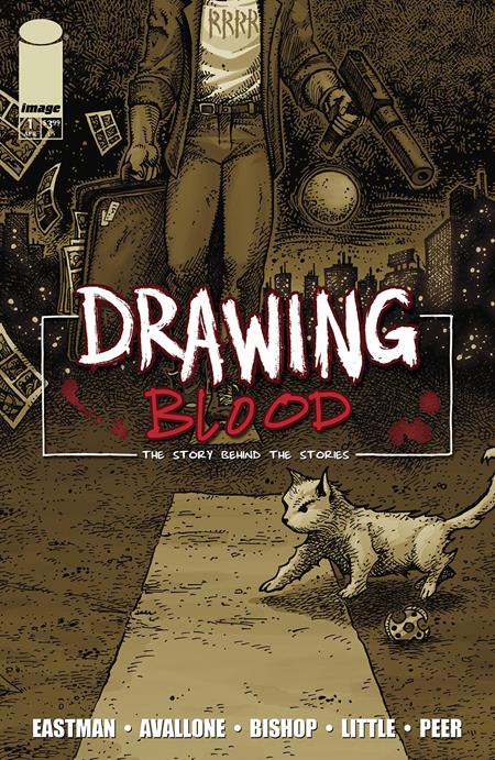 Drawing Blood (2024 Image) #1 (Of 12) Cvr C Ben Bishop, Kevin Eastman & Robert Rodriguez Variant Comic Books published by Image Comics