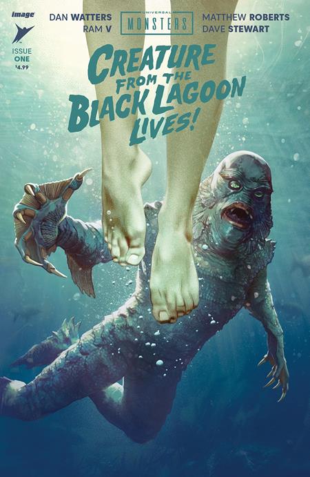 Universal Monsters Creature from the Black Lagoon Lives (2024 Image) #1 (Of 4) Cvr B Joshua Middleton Variant Comic Books published by Image Comics