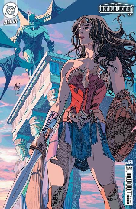 Wonder Woman (2023 DC) (6th Series) #20 Cvr C Guillem March Card Stock Variant Comic Books published by Dc Comics
