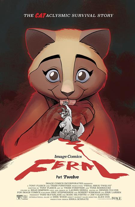 Feral (2024 Image) #12 Cvr B Tony Fleecs & Trish Forstner Variant Comic Books published by Image Comics