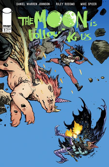 Moon is Following Us (2024 Image) #8 (Of 10) Cvr B Daniel Warren Johnson & Mike Spicer Variant Comic Books published by Image Comics