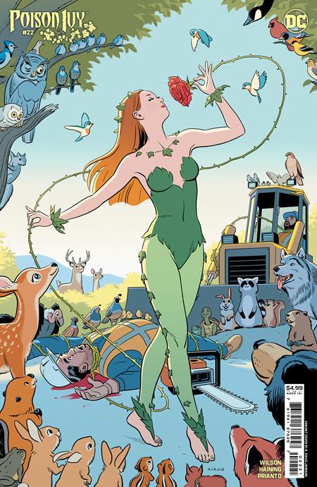 Poison Ivy (2022 DC) #22 Cvr C R Kikuo Johnson Card Stock Variant Comic Books published by Dc Comics