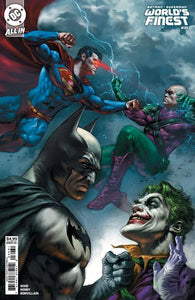 Batman Superman World's Finest (2022 DC) (2nd Series) #39 Cvr B Lucio Parrillo Card Stock Variant (We Are Yesterday) Comic Books published by Dc Comics