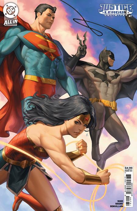 Justice League Unlimited (2024 DC) (2nd Series) #7 Cvr C Ejikure Card Stock Variant Comic Books published by Dc Comics