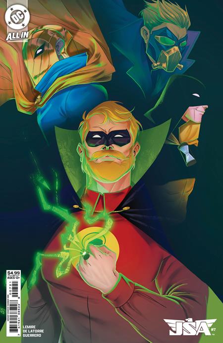 JSA (2024 DC) (2nd Series) #7 Cvr B Sweeney Boo Card Stock Variant Comic Books published by Dc Comics