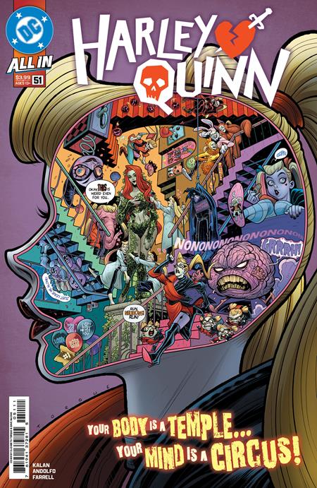 Harley Quinn (2021 DC) (4th Series) #51 Cvr A Elizabeth Torque Comic Books published by Dc Comics