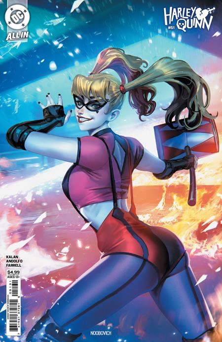 Harley Quinn (2021 DC) (4th Series) #51 Cvr C Noobovich Card Stock Variant Comic Books published by Dc Comics