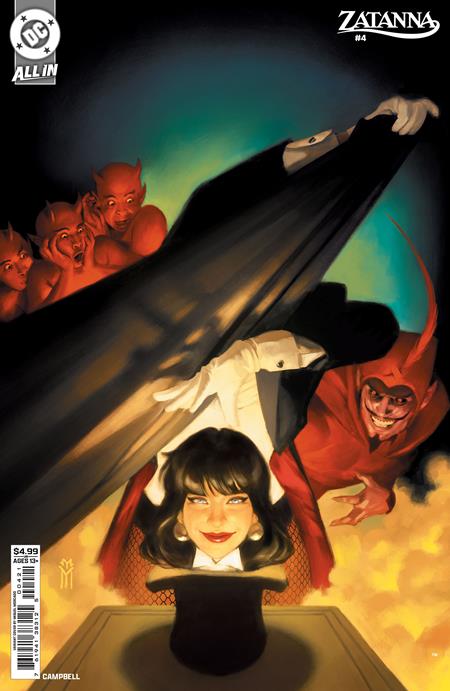 Zatanna (2025 DC) (3rd Series) #4 (Of 6) Cvr C Miguel Mercado Card Stock Variant Comic Books published by Dc Comics