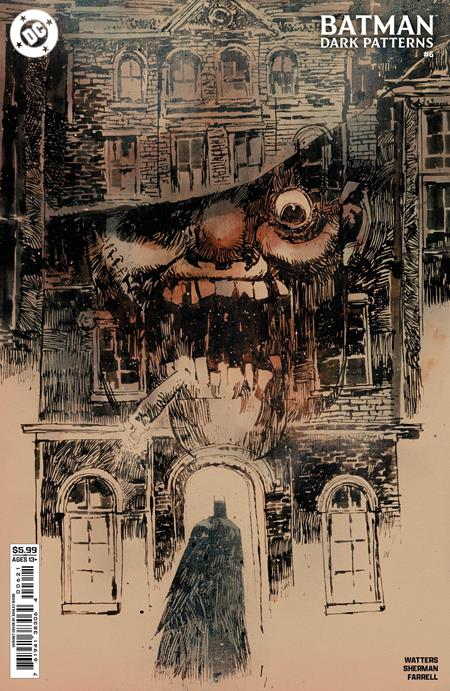 Batman Dark Patterns (2024 DC) #6 (Of 12) Cvr B Ashley Wood Card Stock Variant Comic Books published by Dc Comics