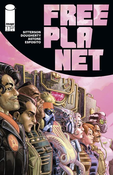 Free Planet (2025 Image) #1 Cvr A Jed Dougherty Comic Books published by Image Comics