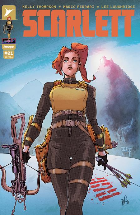 Scarlett (2024 Image) #1 (Of 5) Cvr A Marco Ferrari Comic Books published by Image Comics