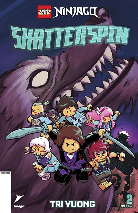 Lego Ninjago Shatterspin (2024 Image) #2 (Of 5) Cvr A Tri Vuong Comic Books published by Image Comics