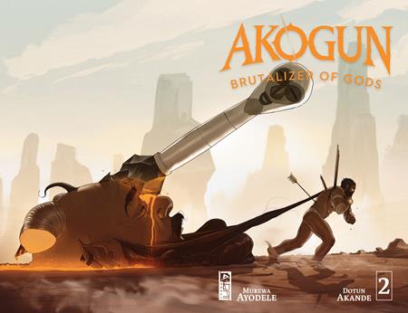 Akogun Brutalizer of Gods (2024 Oni Press) #2 (Of 3) Cvr A Dotun Akande Wraparound Comic Books published by Oni Press