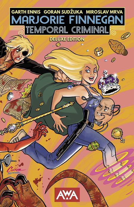 Marjorie Finnegan Temporal Criminal Deluxe Edition (Paperback) Vol 01  (Mature) Graphic Novels published by Artists Writers & Artisans Inc