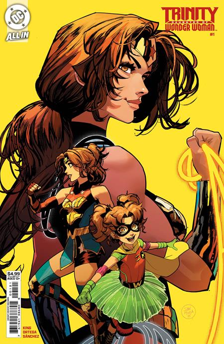 Trinity Daughter of Wonder Woman (2025 DC) #1 (Of 6) Cvr C Dan Mora Card Stock Variant Comic Books published by Dc Comics