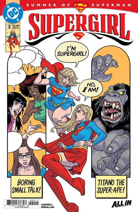 Supergirl (2025 DC) (7th Series) #2 Cvr A Sophie Campbell Comic Books published by Dc Comics