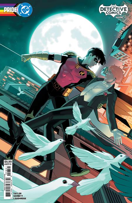 Detective Comics (2016 Dc) (3rd Series) #1098 Cvr D Stephen Byrne Dc Pride Card Stock Variant Comic Books published by Dc Comics
