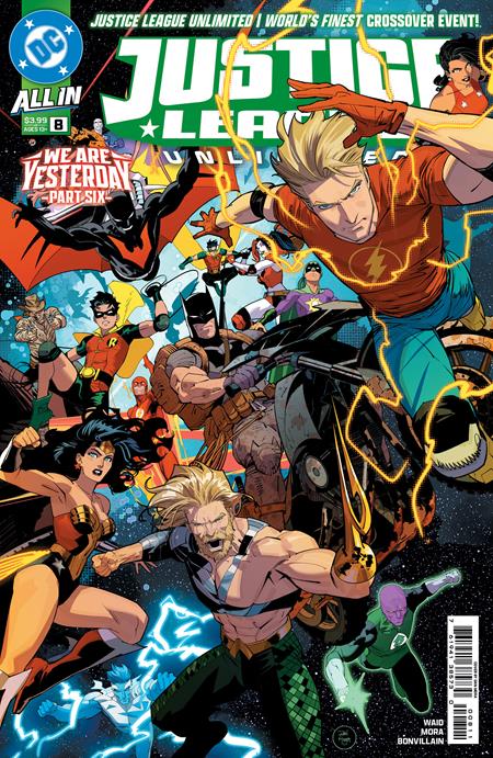 Justice League Unlimited (2024 DC) (2nd Series) #8 Cvr A Dan Mora Connecting Comic Books published by Dc Comics
