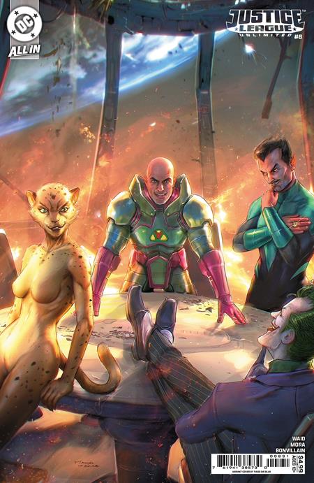 Justice League Unlimited (2024 DC) (2nd Series) #8 Cvr C Tiago Da Silva Card Stock Variant Comic Books published by Dc Comics