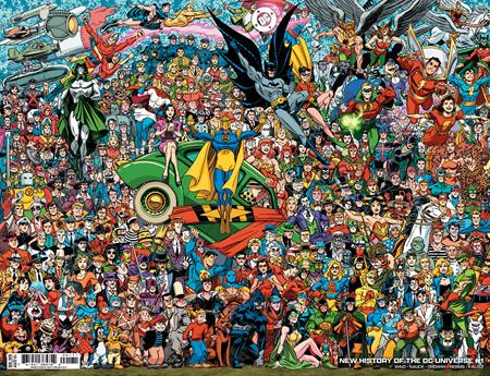 New History of the DC Universe (2025 DC) #1 (Of 4) Cvr D Scott Koblish Legacy Wraparound Card Stock Variant Comic Books published by Dc Comics