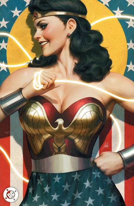 New History of the DC Universe (2025 DC) #1 (Of 4) Cvr F Stanley Artgerm Lau Foil Variant Comic Books published by Dc Comics