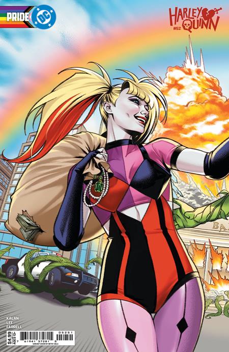 Harley Quinn (2021 DC) (4th Series) #52 Cvr D Betsy Cola Dc Pride Connecting Card Stock Variant Comic Books published by Dc Comics